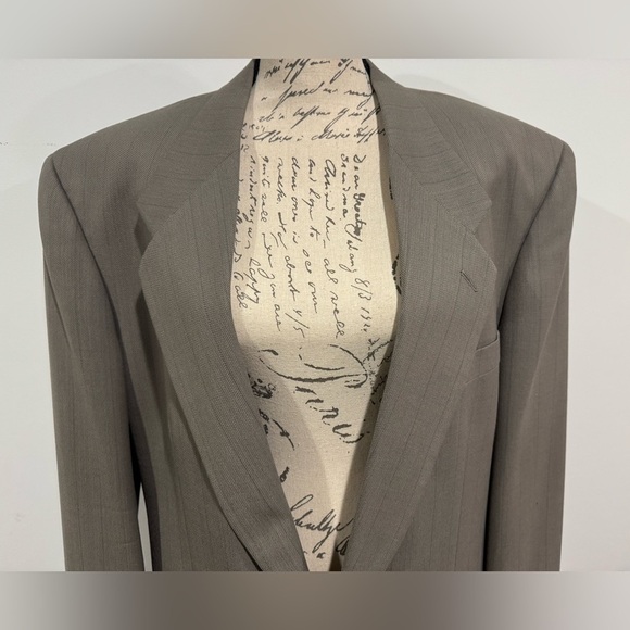 Givenchy Monsieur Vintage Sport Coat Blazer Suit Jacket Tan Size 42/44 USA - Picture 2 of 9